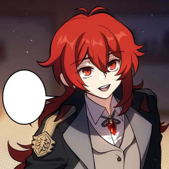 Smiling Diluc